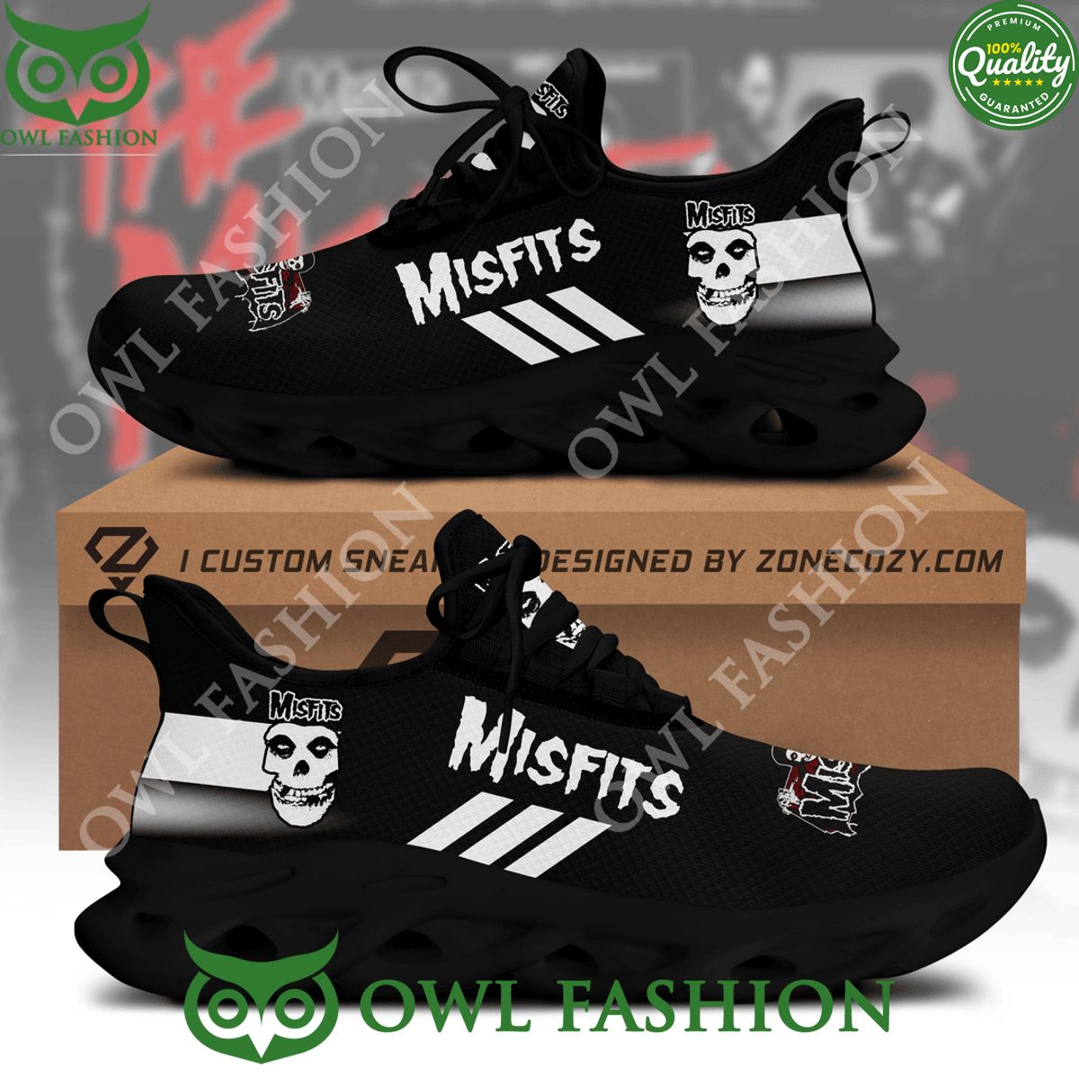 Misfits Rock Band Clunky Max soul shoes Limited