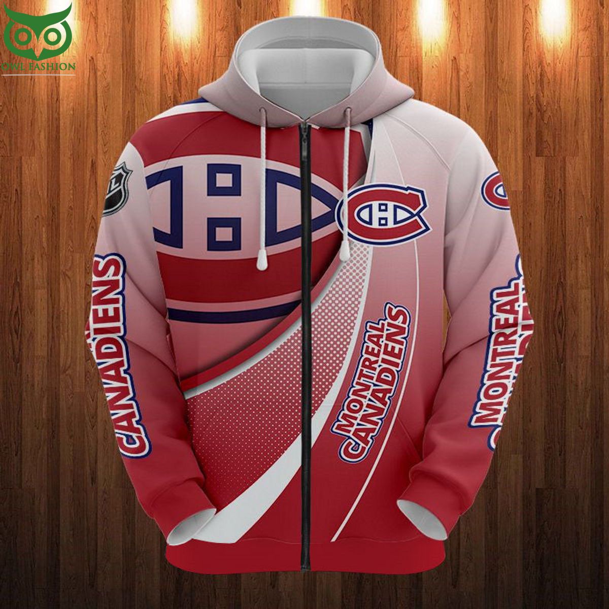 Montreal Canadiens NHL Zipper Hoodie