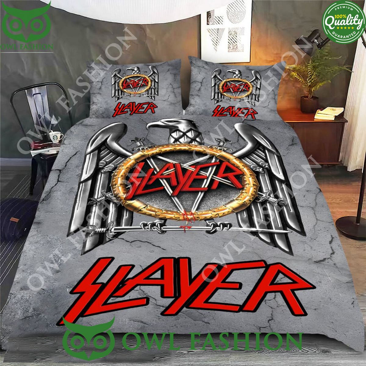 Music Slayer Metal Band Bedding set