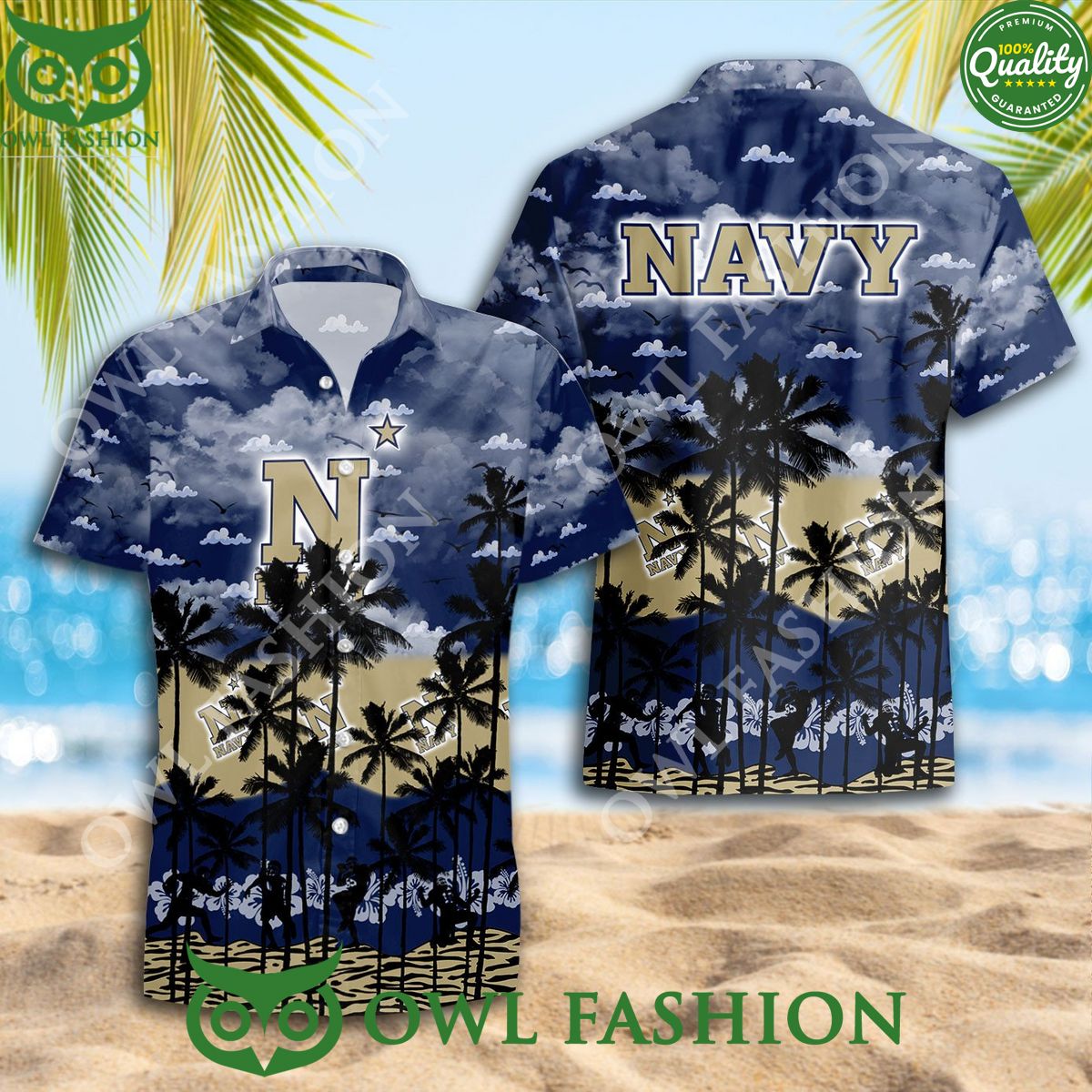 Navy Midshipmen Trending Summer 2024 Limited Hawaiian Shirt