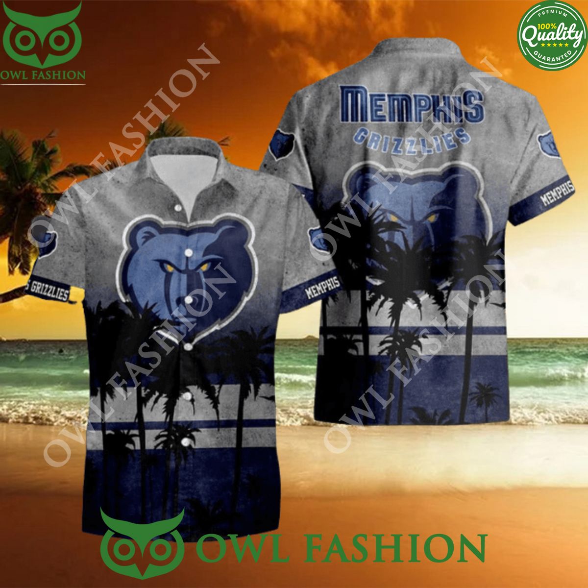 NCAA Memphis Grizzlies Champion Limited Hawaiian Shirt