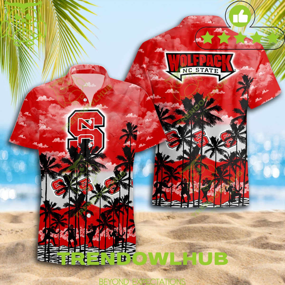 NCAA NC State Wolfpack Hawaiian Shirt Special Version Trending Summer 2024