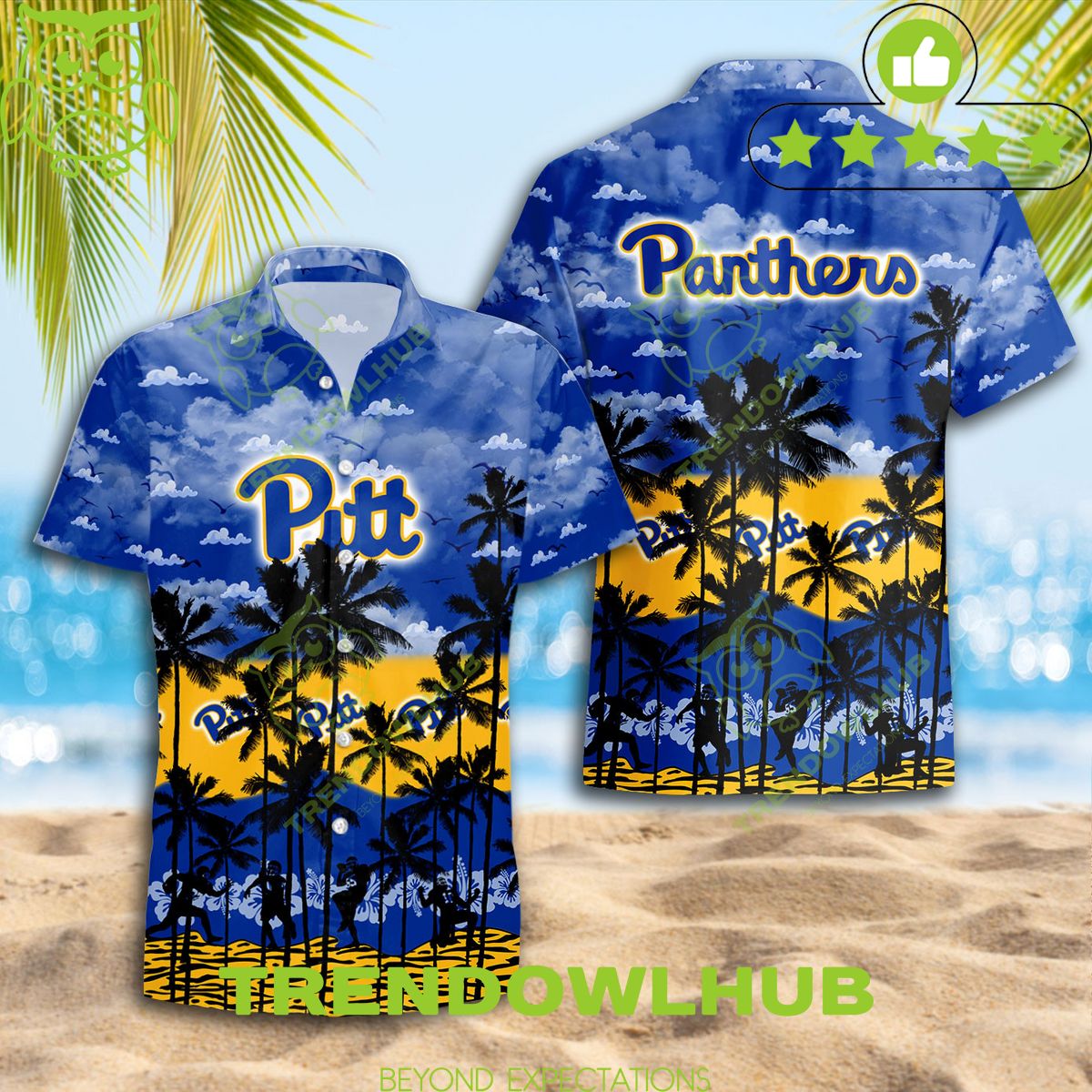 NCAA Pittsburgh Panthers Hawaiian Shirt Special Version Trending Summer 2024