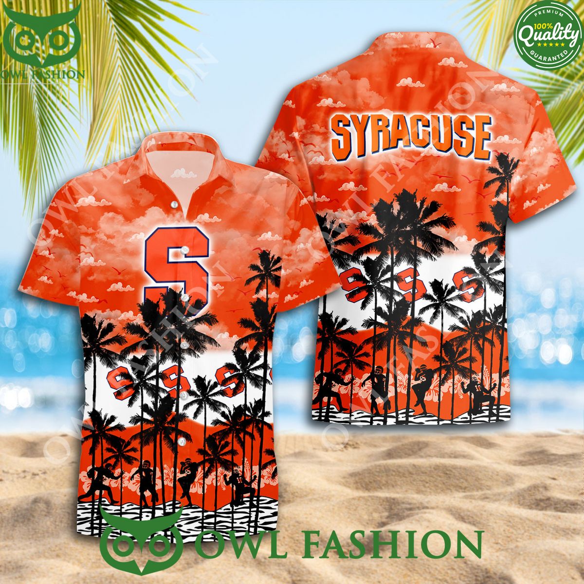 NCAA Syracuse Orange Hawaiian Shirt Special Version Trending Summer 2024