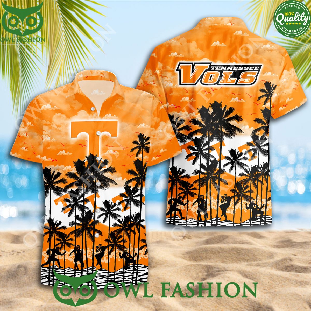 NCAA Tennessee Volunteers Hawaiian Shirt Fan Designed Trending Summer 2024