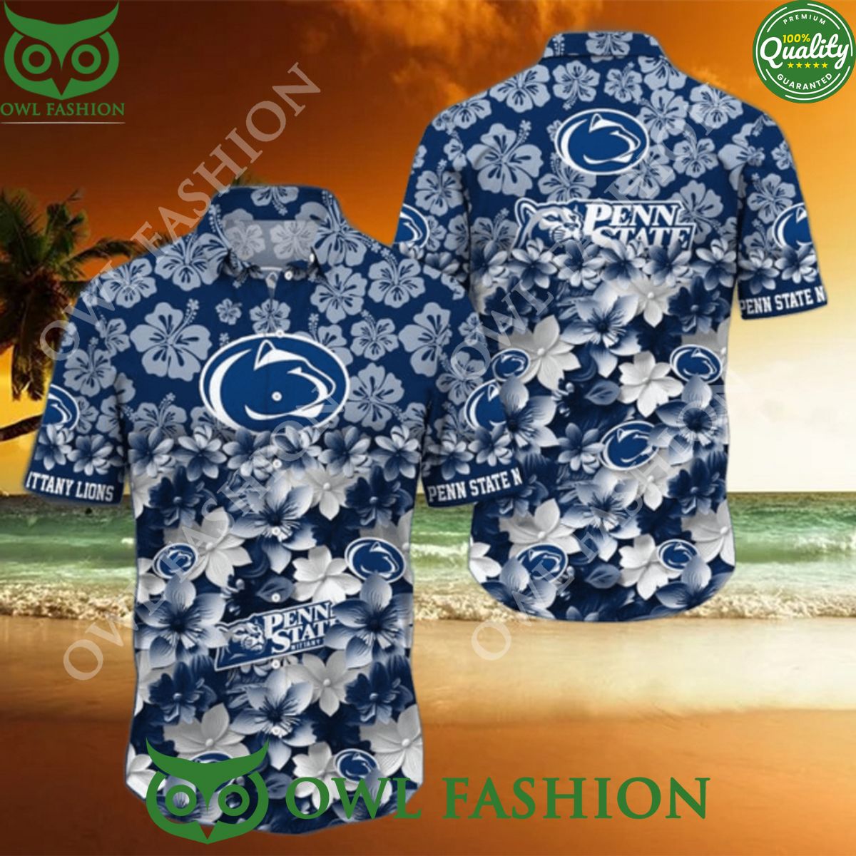 NCAA1 Penn State Nittany Lions Hawaiian Shirt Trending Summer