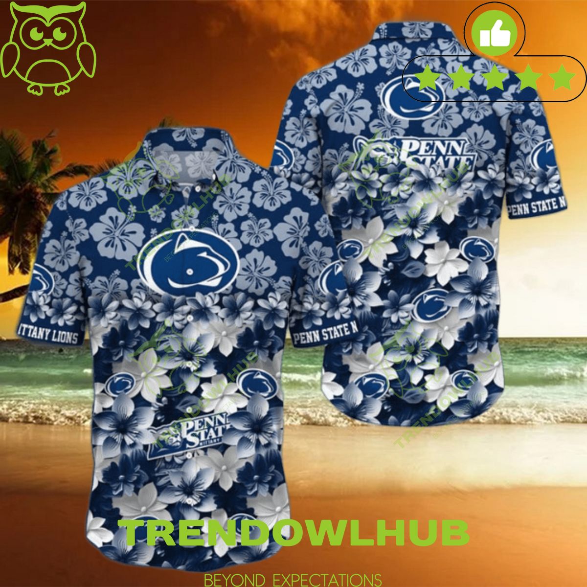 NCAA1 Penn State Nittany Lions Trending Summer Hawaiian Shirt