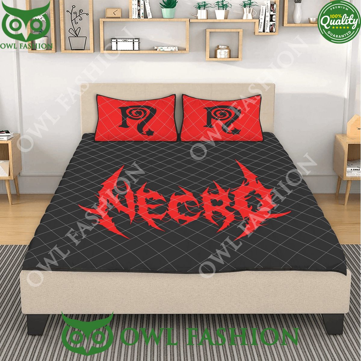 Necro Quilt Bed Set