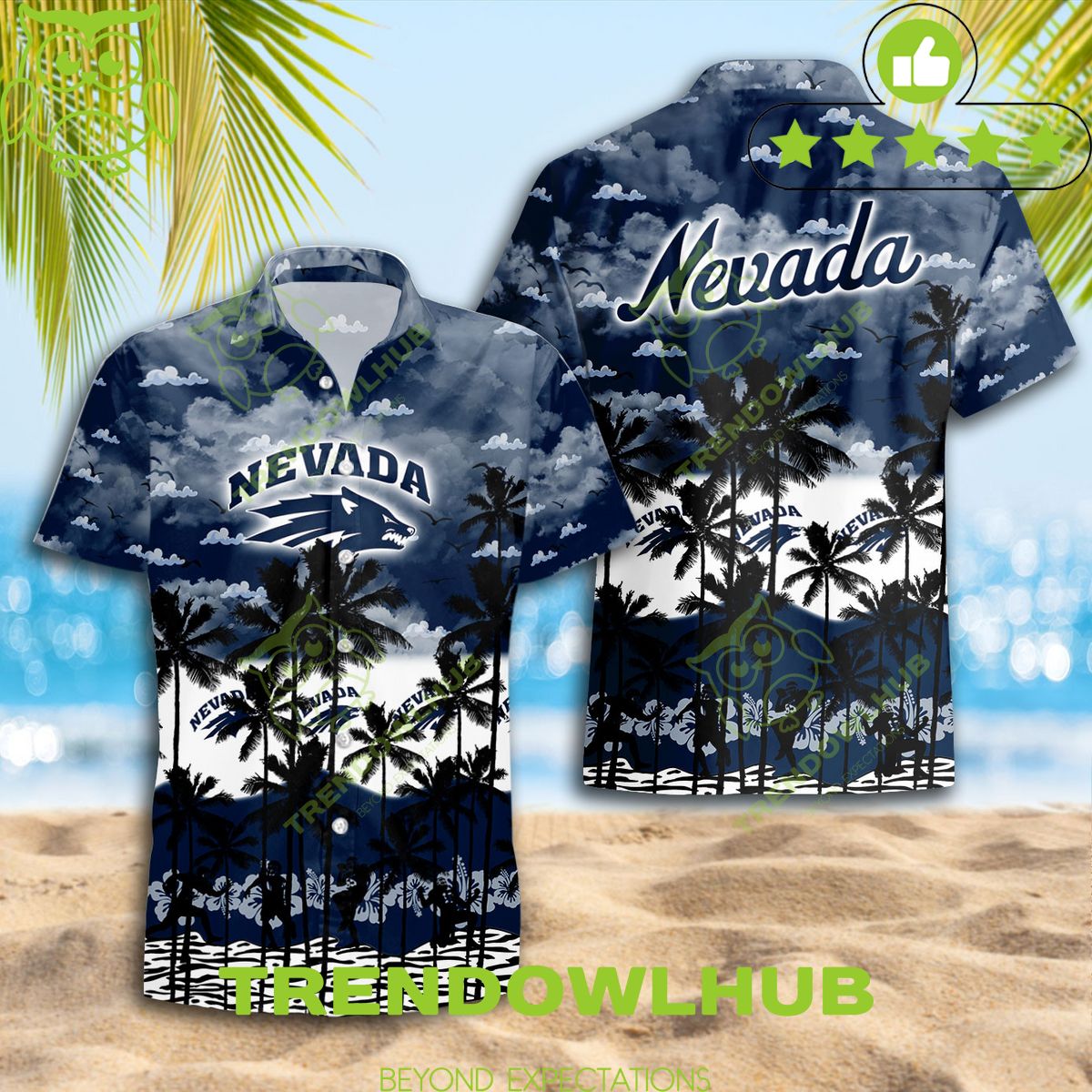 Nevada Wolf Pack NCAA Limited Version 2024 Hawaiian Shirt