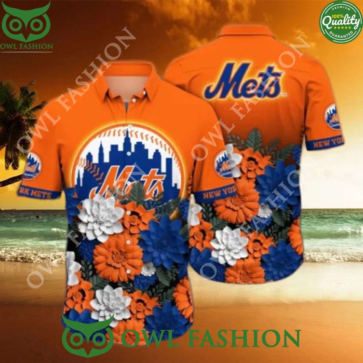 New York Mets MLB Flower Trending Limited Hawaiian Shirt