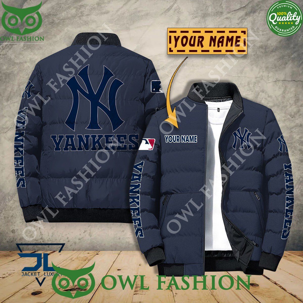 New York Yankees Custom Name MLB Baseball Jacket Sport