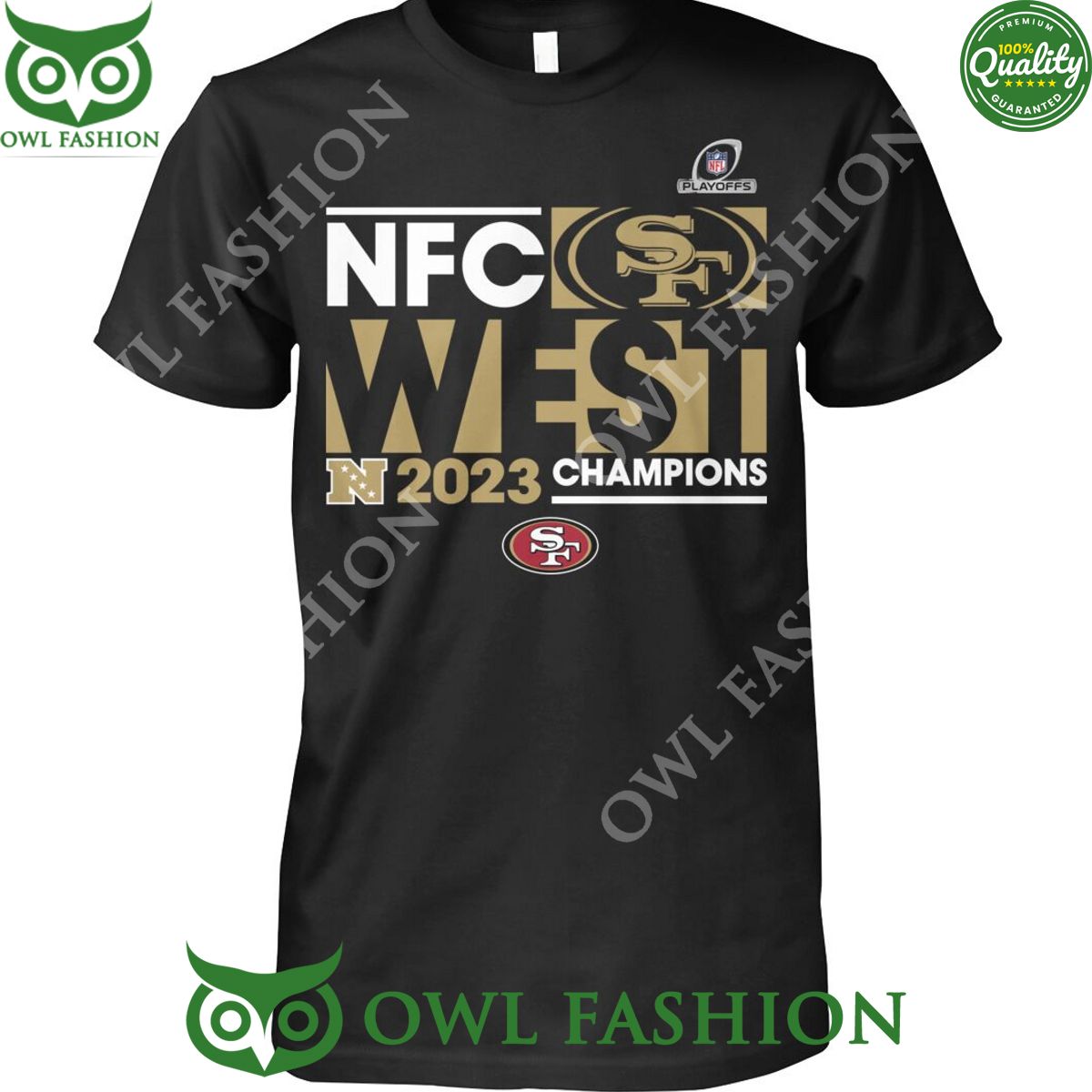 NFC West 2023 Champions SF 49ers Back 2 Back t shirt trending
