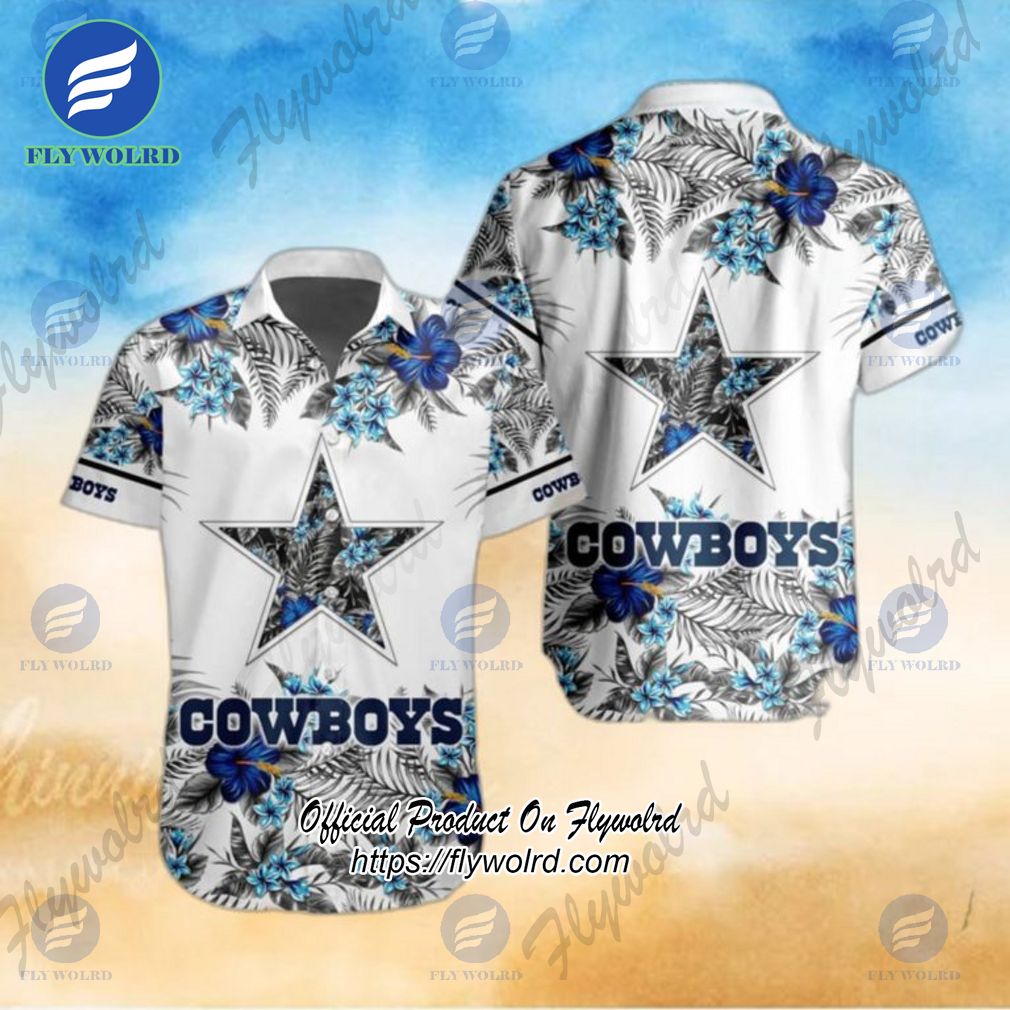 NFL Dallas Cowboys Special Floral Tropical Team Spirit Hawaiian Shirt