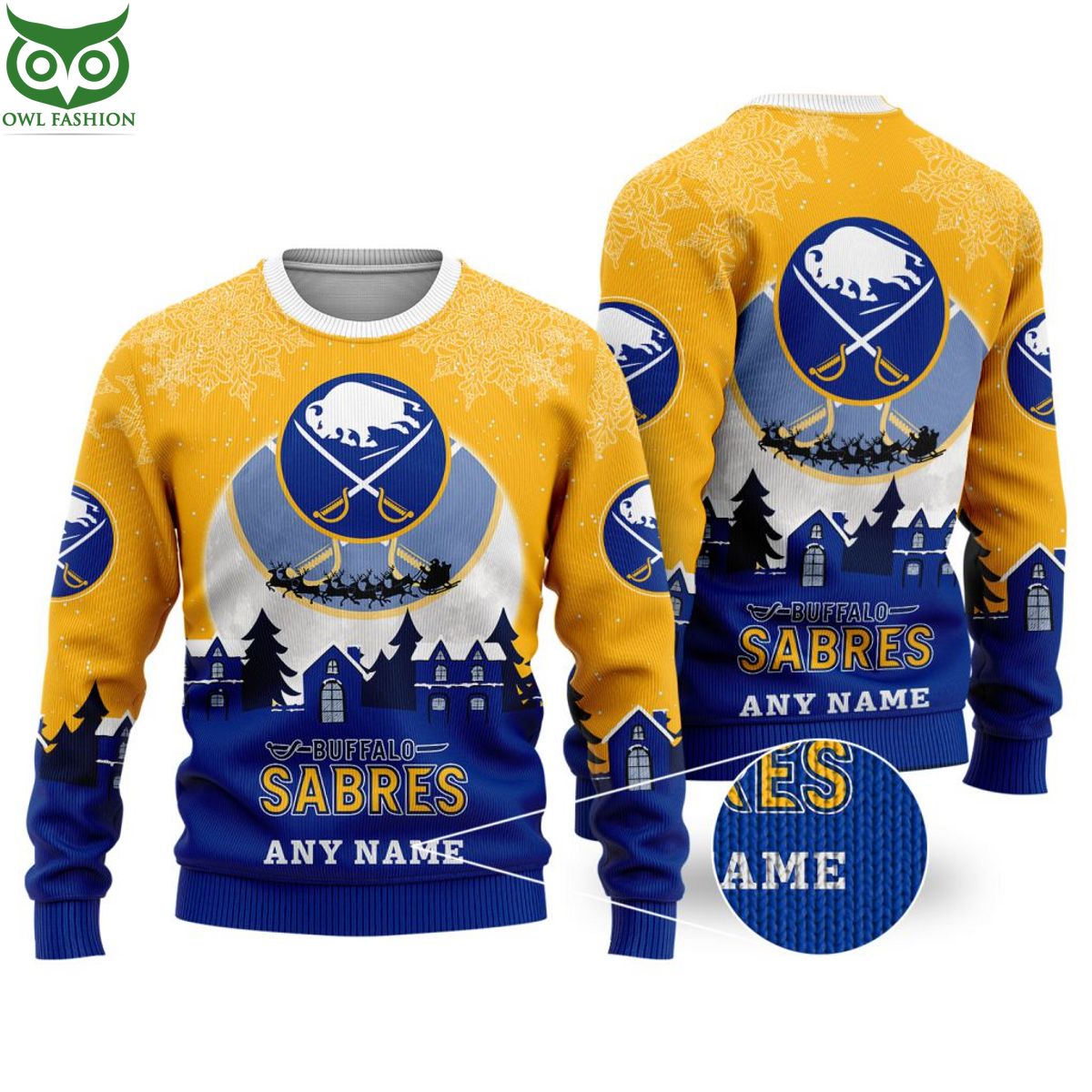 NHL Buffalo Sabres Special Custom Christmas Ugly Sweater
