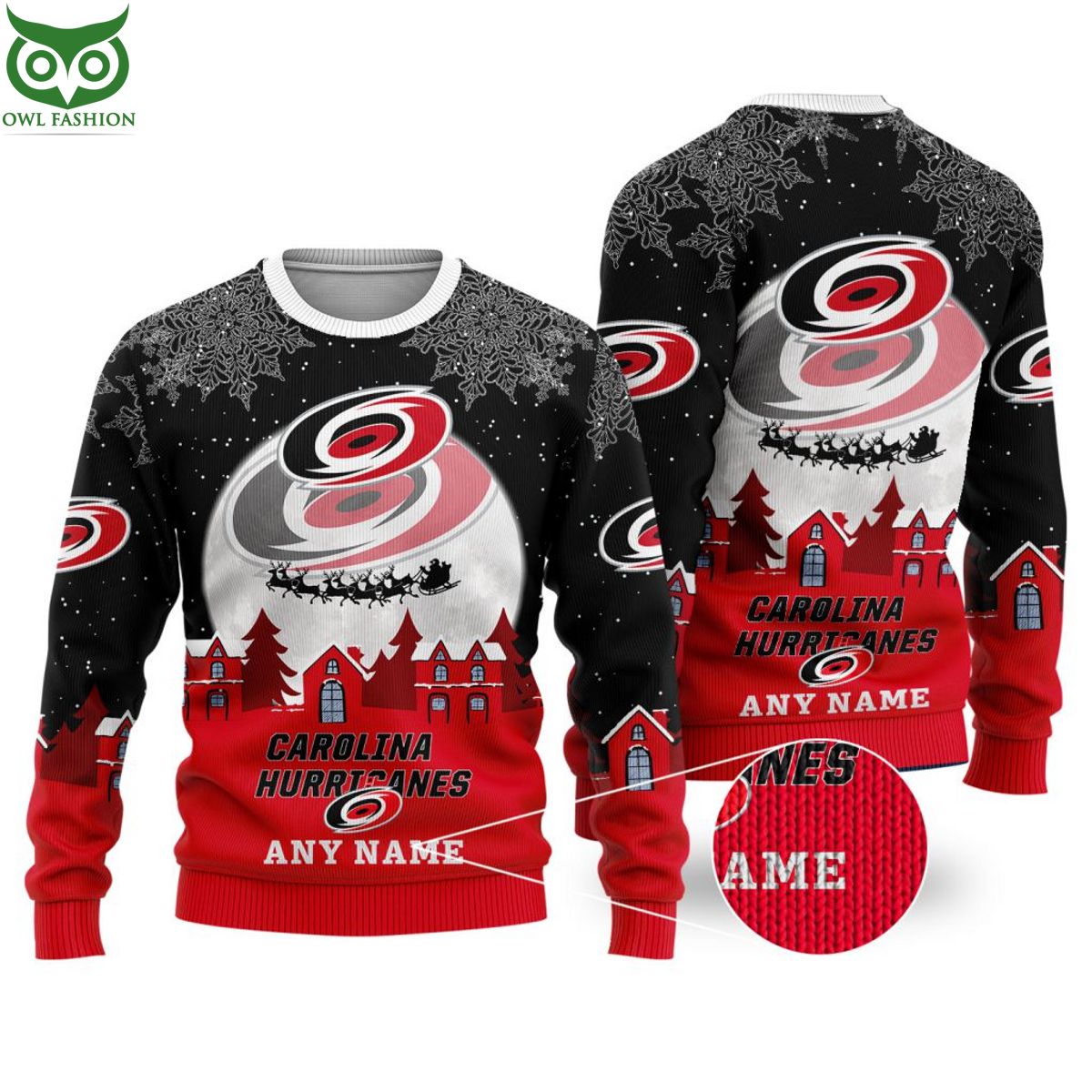 NHL Carolina Hurricanes Special Custom Christmas Ugly Sweater