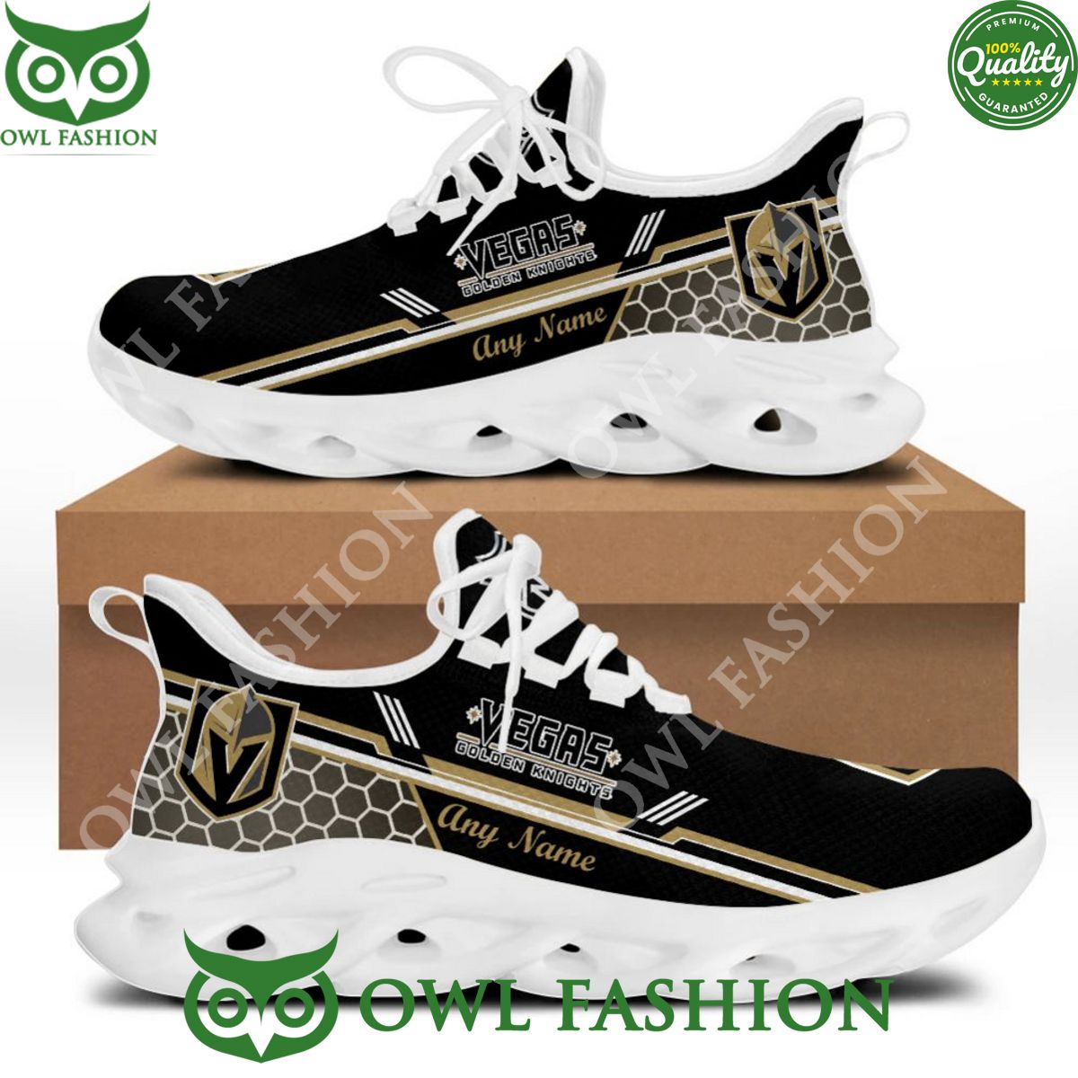 NHL Vegas Golden Knights Special Max Soul Shoes Custom Name