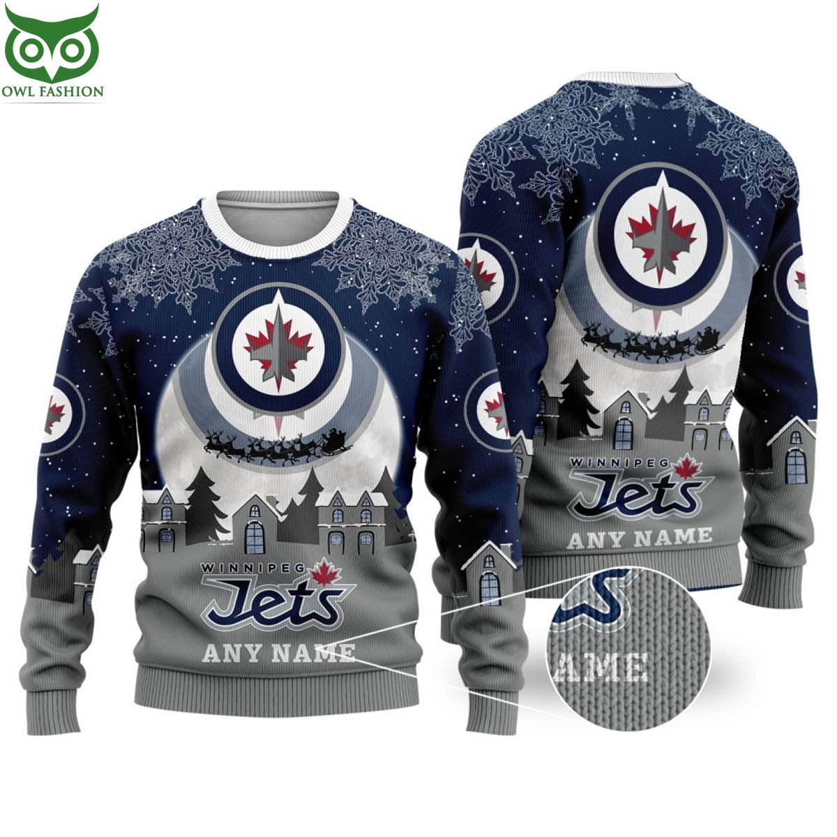 NHL Winnipeg Jets Special Custom Christmas Ugly Sweater