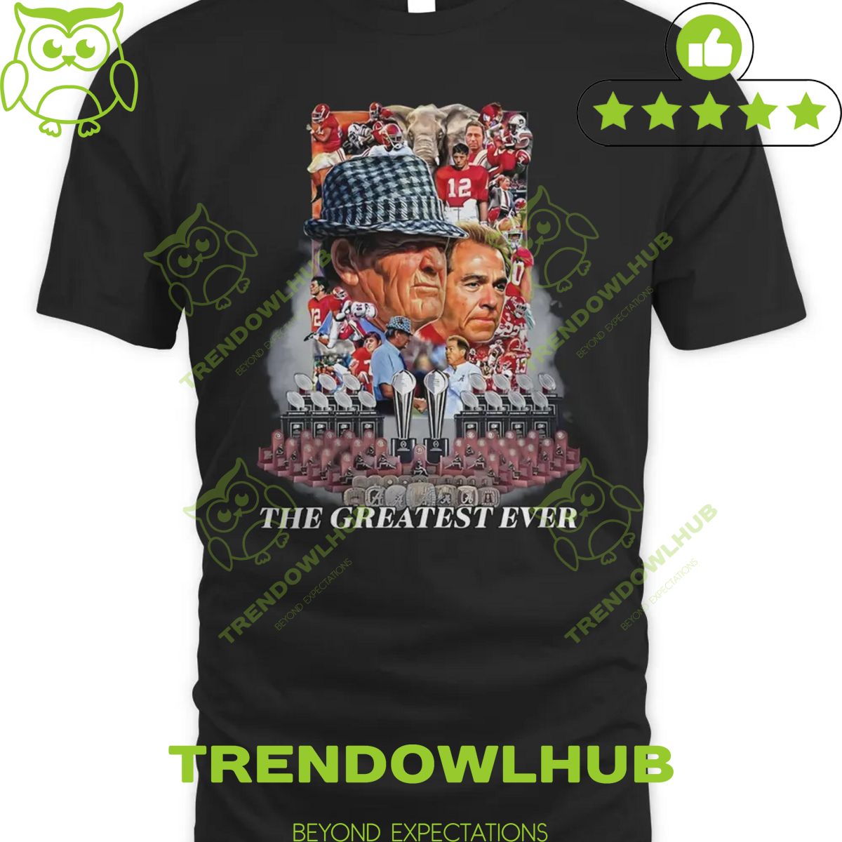 Nick Saban retire The Greatest ever Alabama football coach t shirt