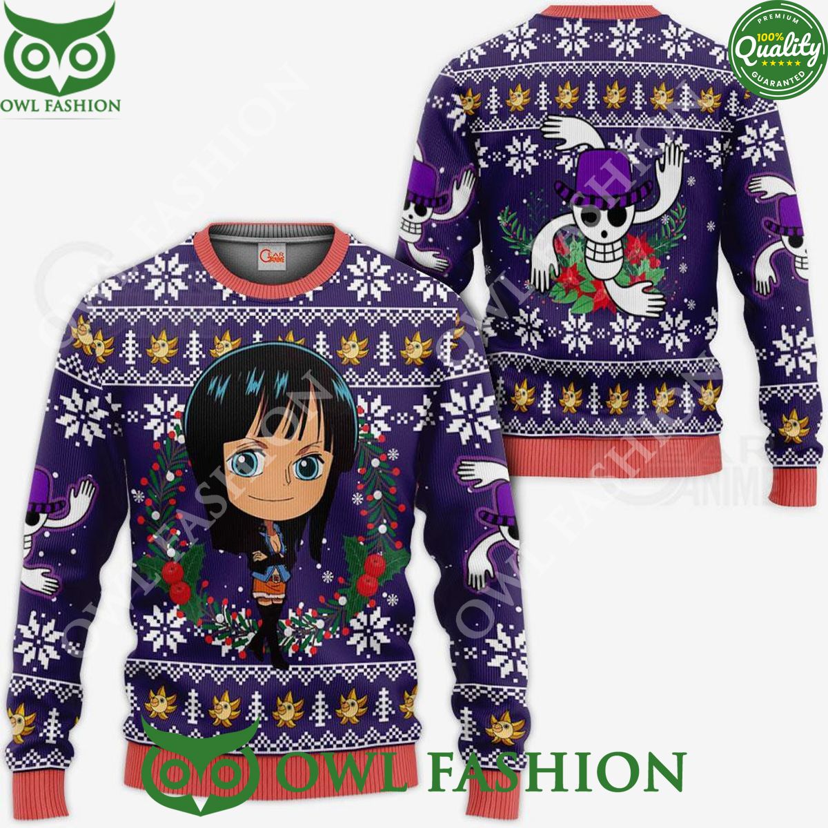 Nico Robin Ugly Christmas Sweater Xmas Gift Jumper