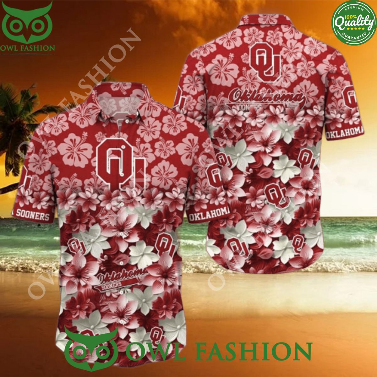 Oklahoma Sooners NCAA Hawaiian Shirt Trending Summer Vibe