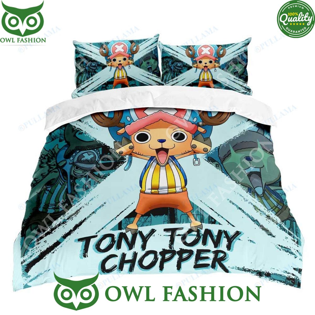 One Piece Tony Tony Chopper Bedding Set Anime