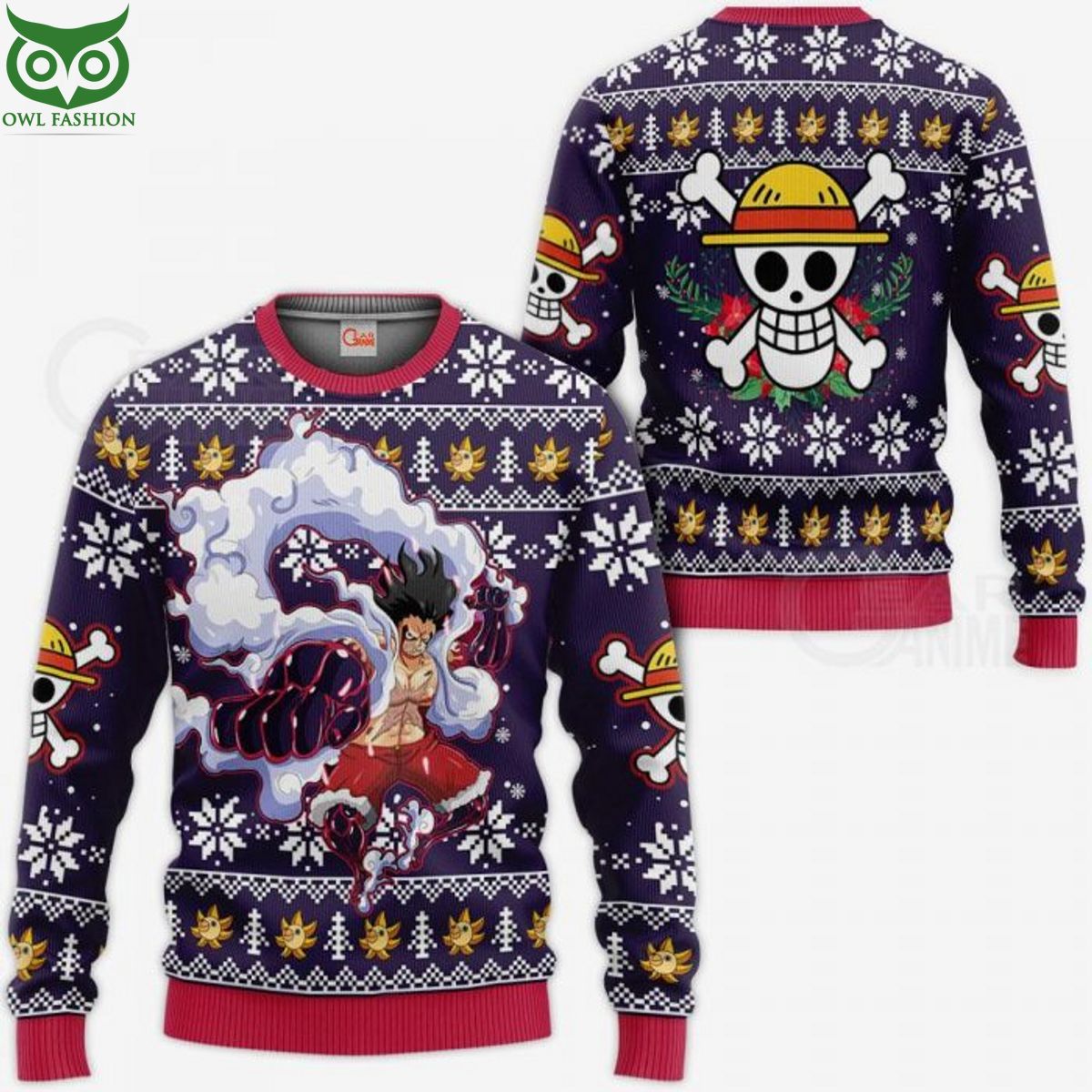 OnePiece Luffy Gear 4 Limited Ugly Sweater Jumper
