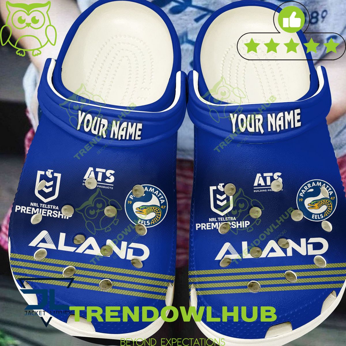 Parramatta Eels NRL Sydney Custom Name Croc