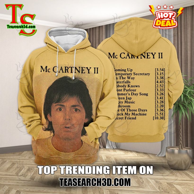 Paul McCartney II 1980 Album Cover Hoodie T-Shirt, Sweatshirt