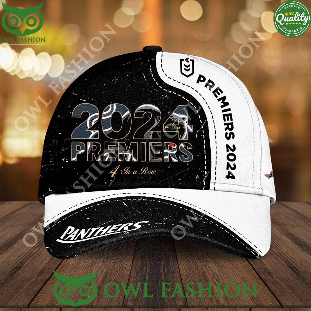 Penrith Panthers 2024 Premiers Black Classic Cap