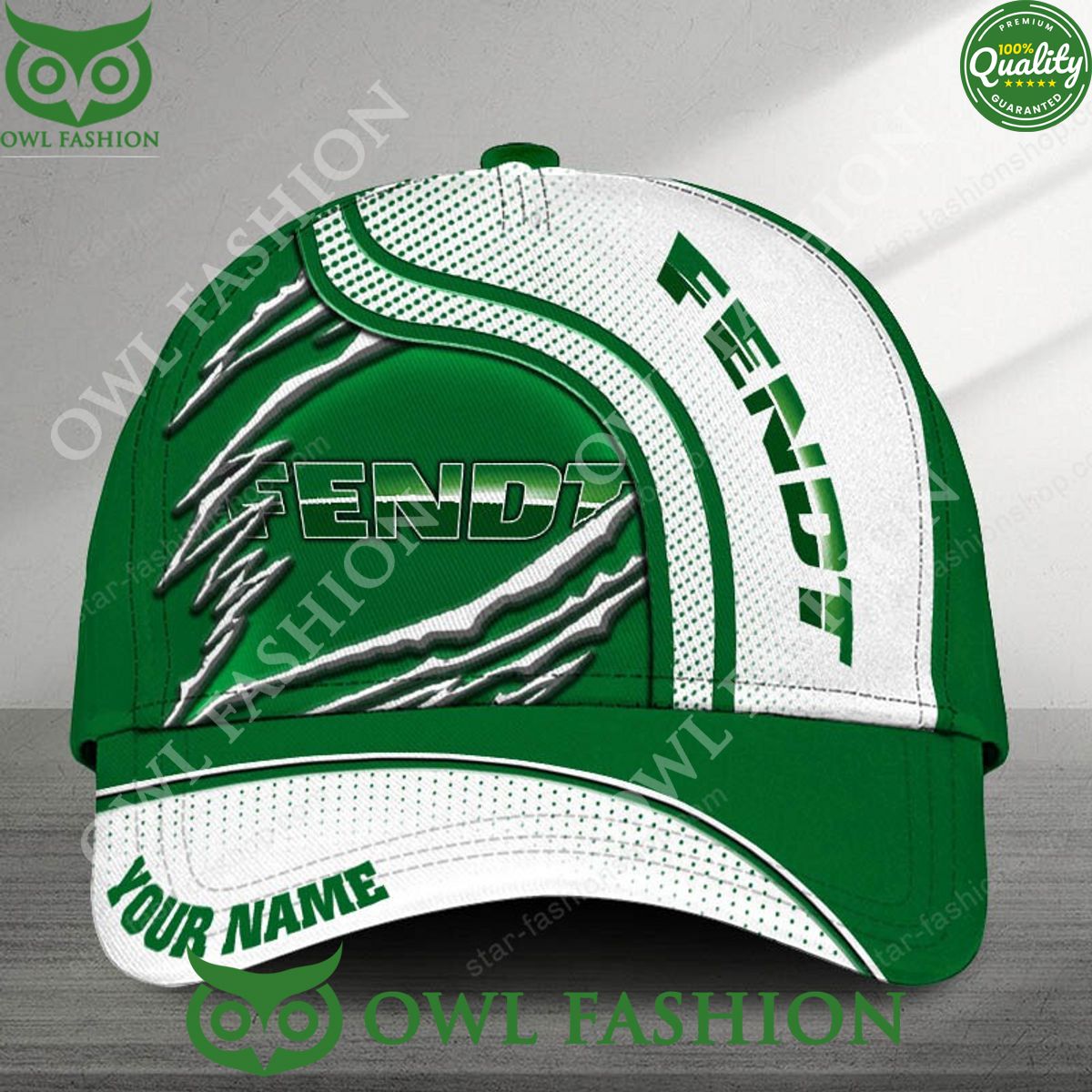 Personalized Fendt New Car Claw Scratches Printed Cap