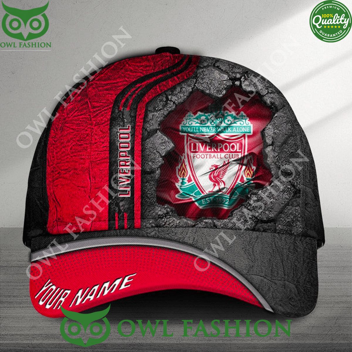 Personalized Liverpool EPL Team Logo Classic Cap