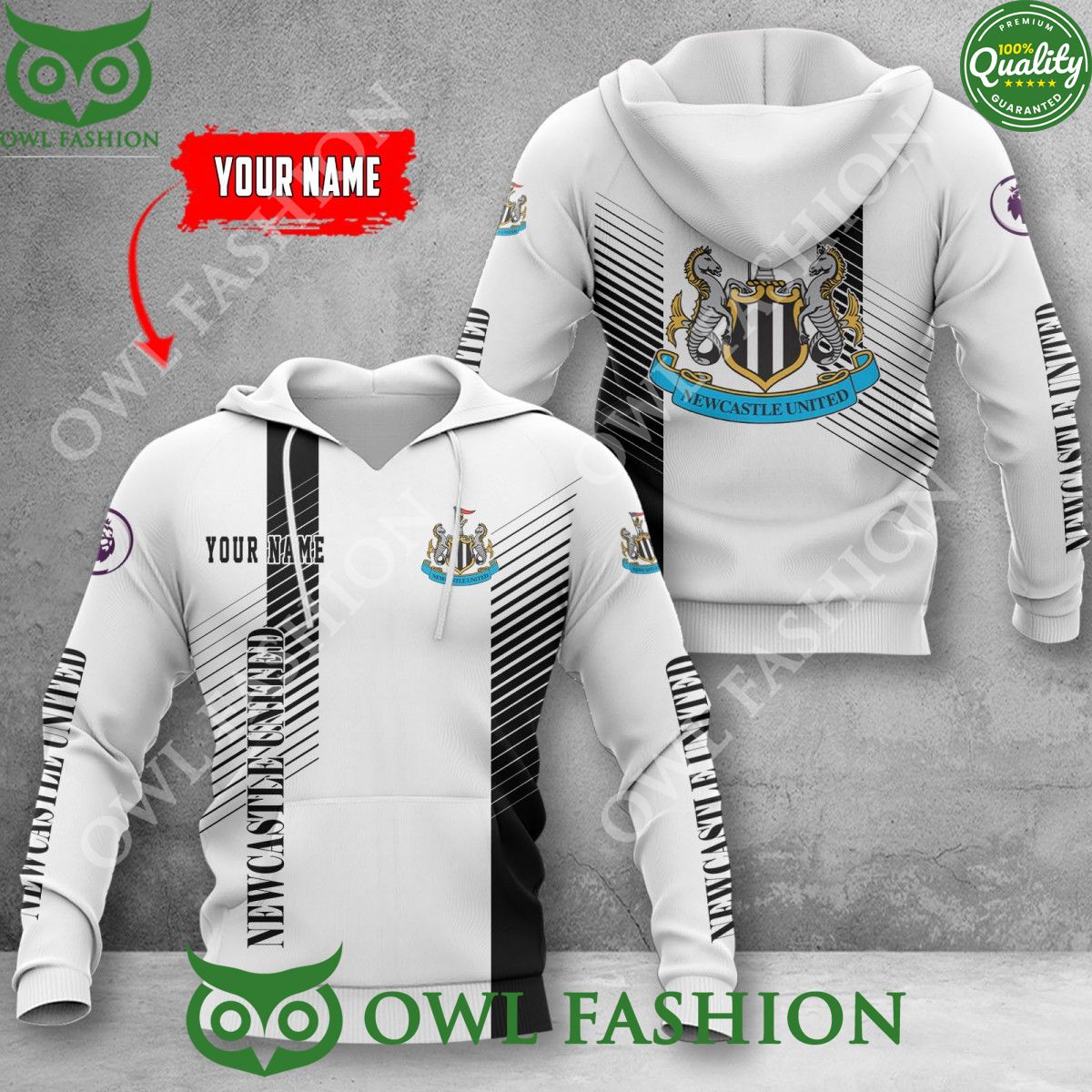 Personalized Newcastle United F.C Christmas For Fans Ugly Sweater Jumper