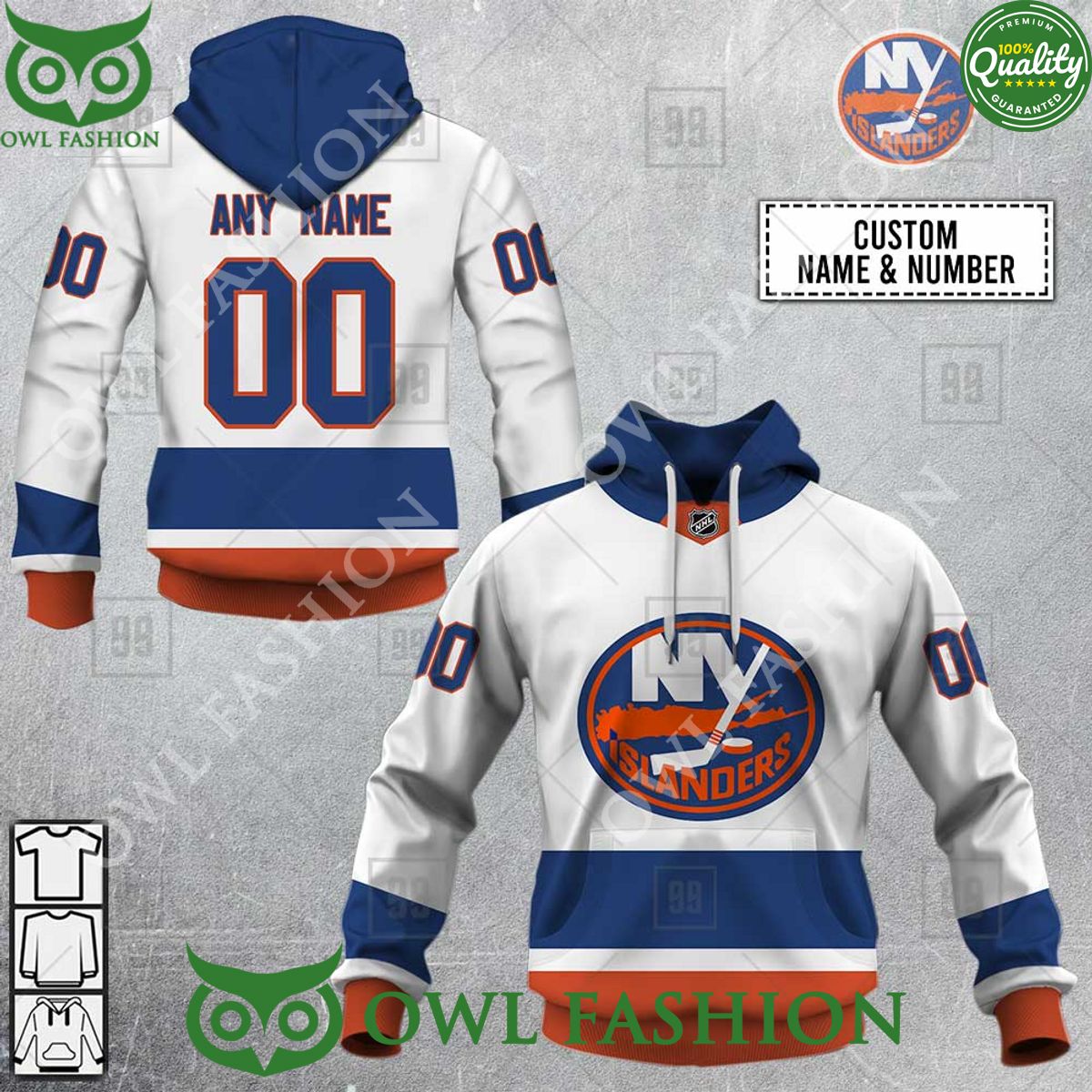 Personalized NHL New York Islanders Jersey Hoodie shirt