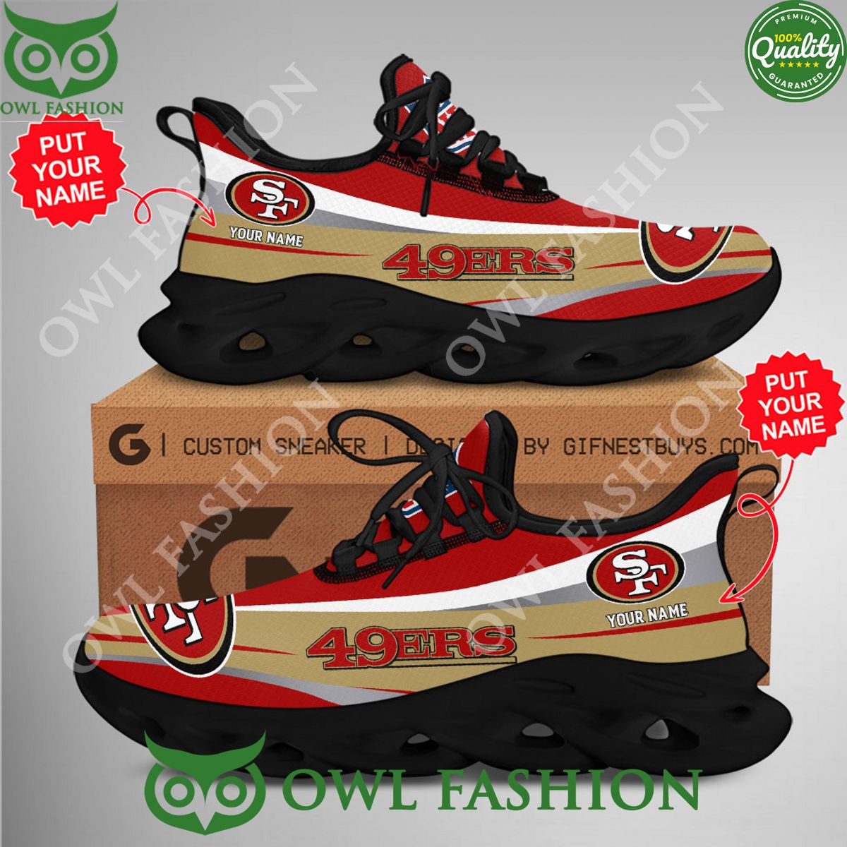 Personalized San Francisco 49ers NFL Championship Max Soul