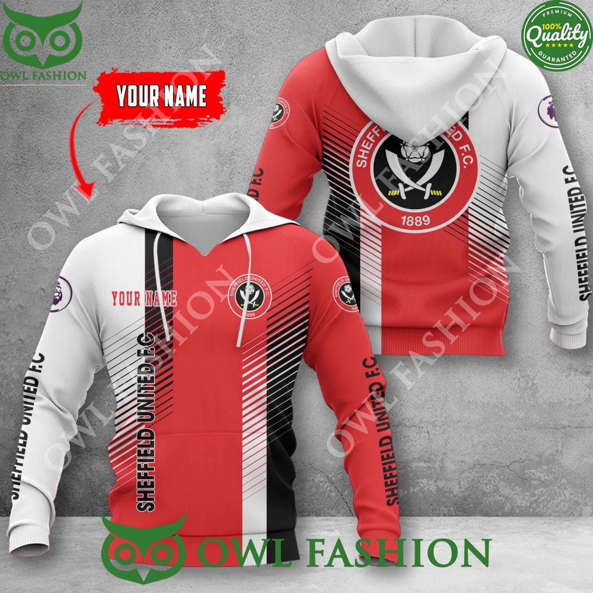 Personalized Sheffield United F.C Christmas For Fans Ugly Sweater Jumper