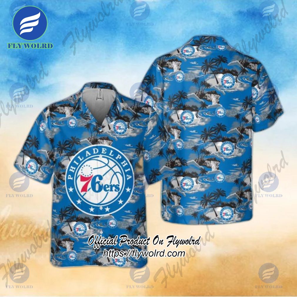 Philadelphia 76ers Trendy For Men And Women Gift Floral Aloha Beach Hawaiian Shirt