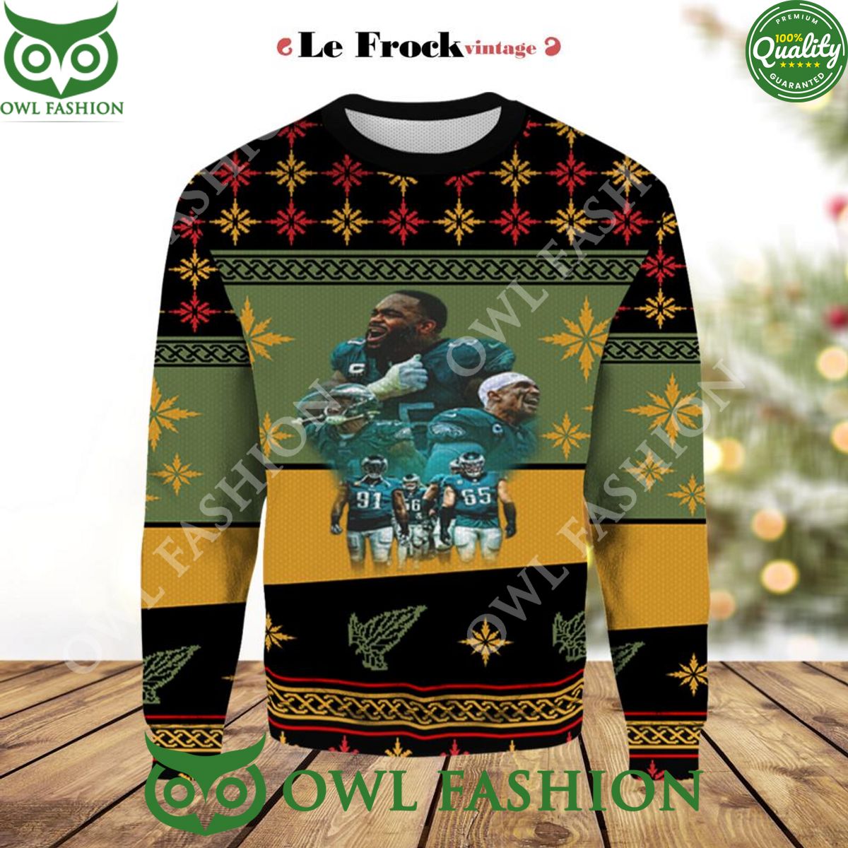 Philadelphia Eagles American Football Premium Ugly Sweater Jumper