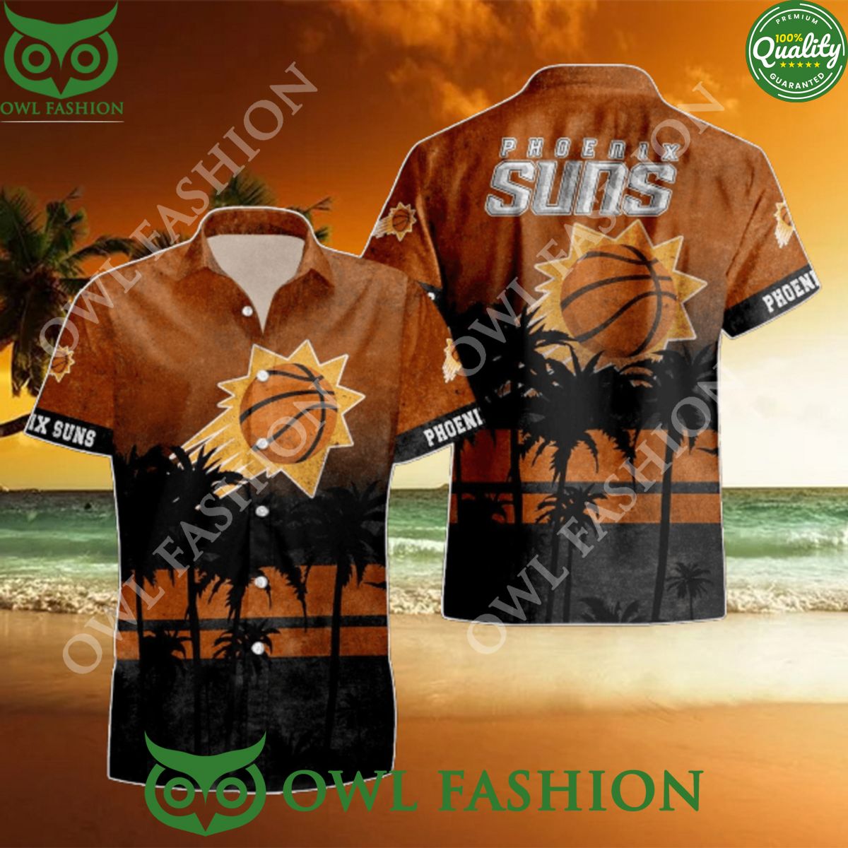 Phoenix Suns Basketball MLB Limited Aloha Hawaiian Shirt