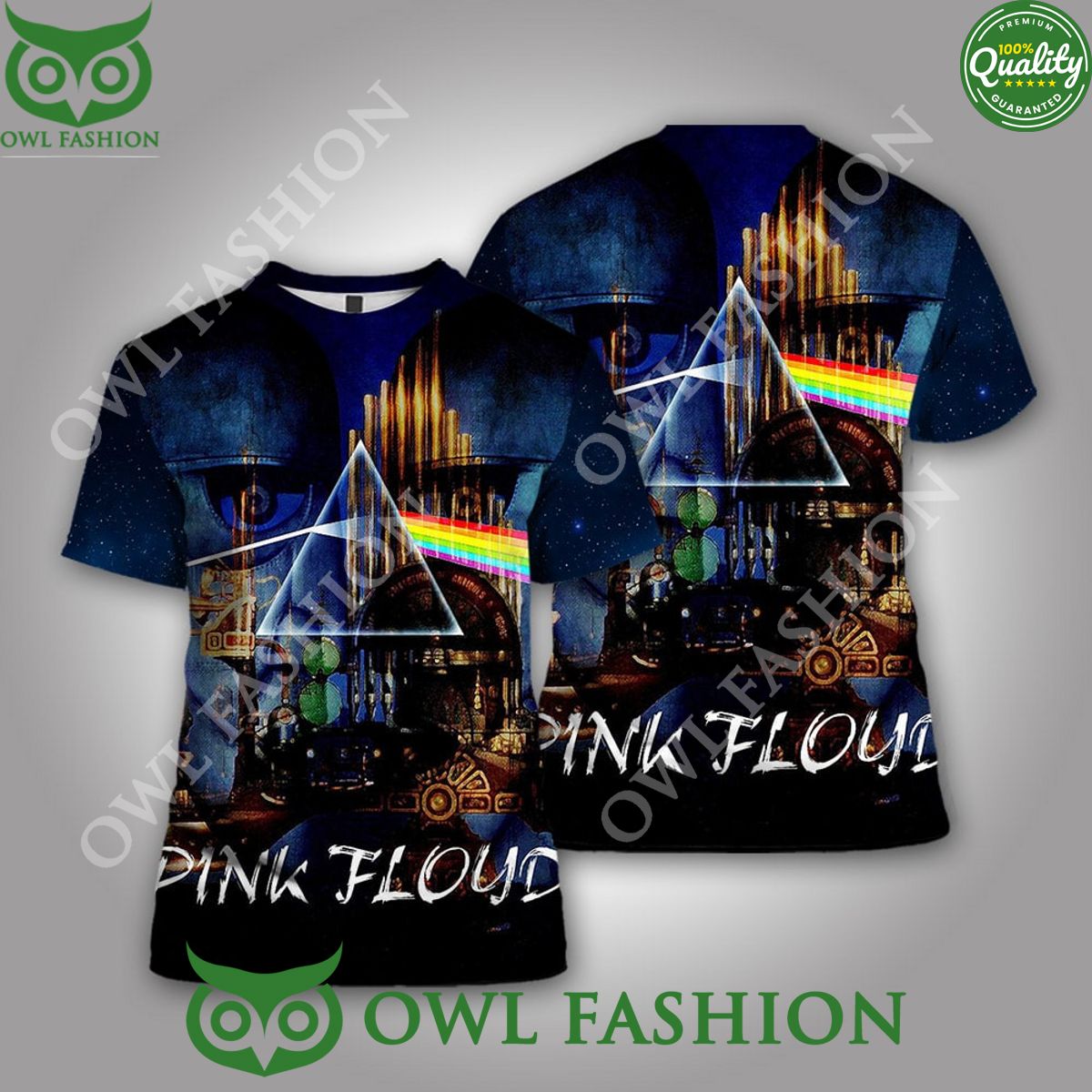 Pink Floyd The Dark Side of the Moon 3D T shirt