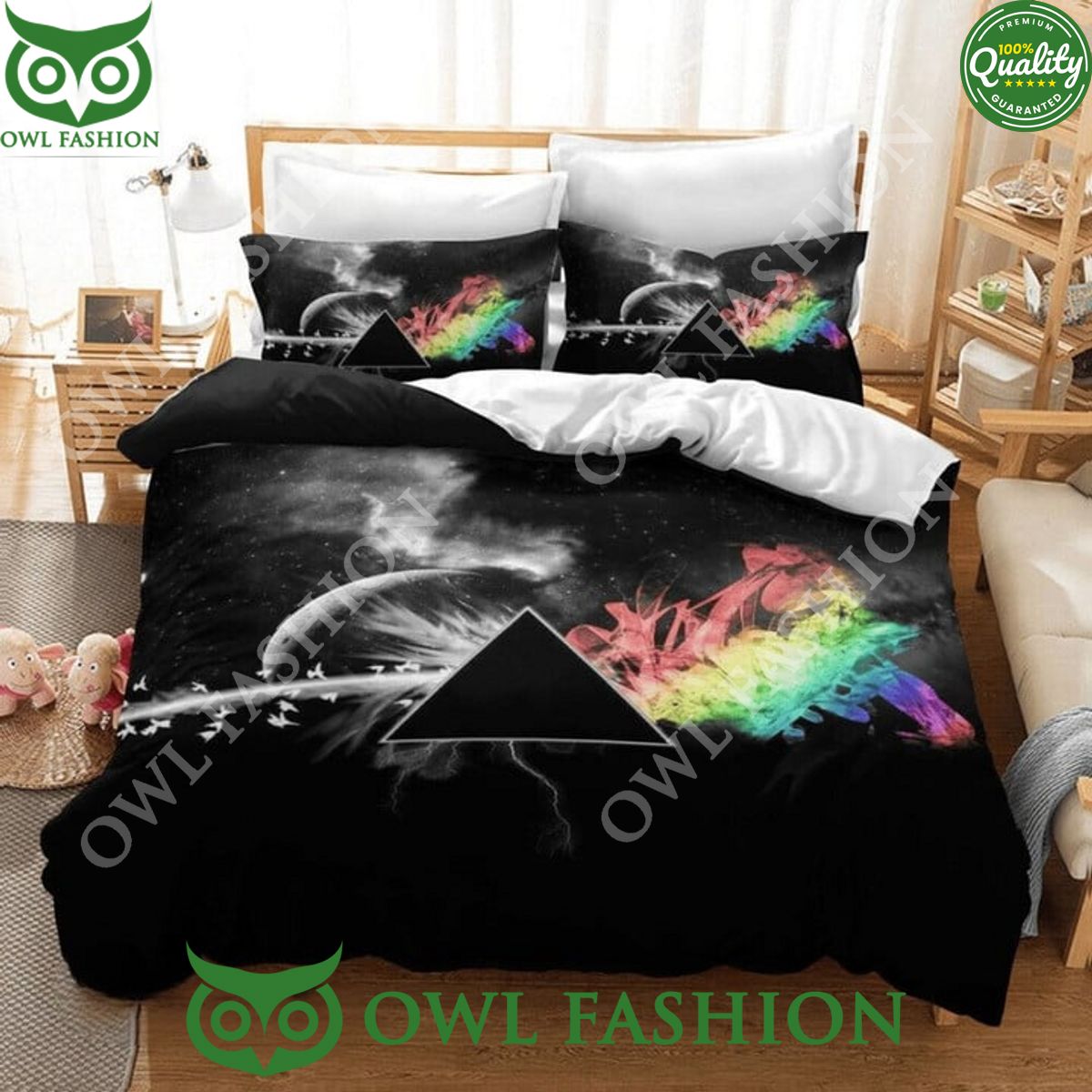 Pink Floyd The DarK Side of the moon album bedding set