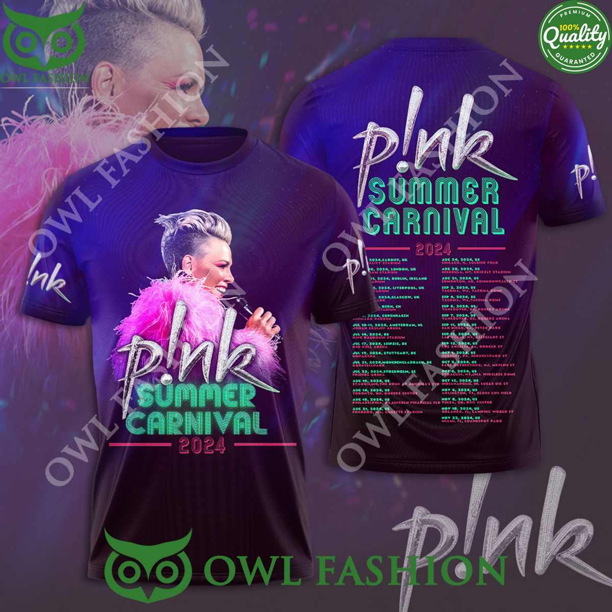 PINK Summer Carnival 2024 3D Shirt