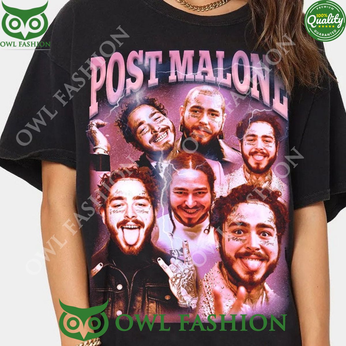 Post Malone Rapper Smiles Hip Hop Pop R B t Shirt