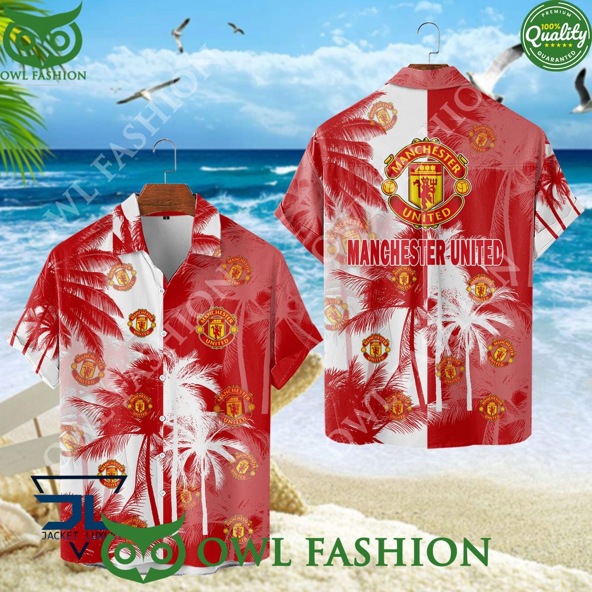 Premier League football Manchester United summer Hawaiian Shirt