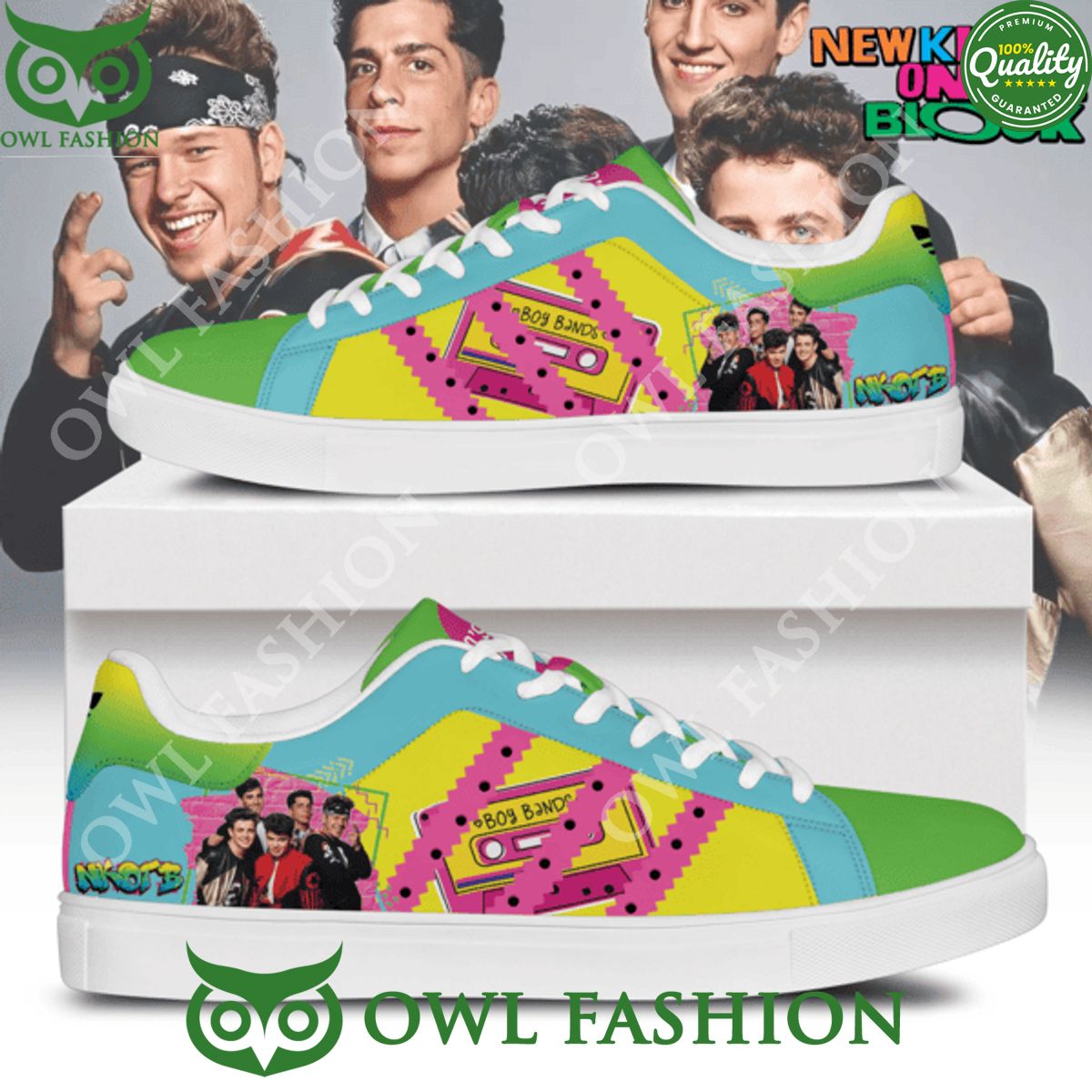 Premium New kids on the Block Boy band Stan smith Shoes