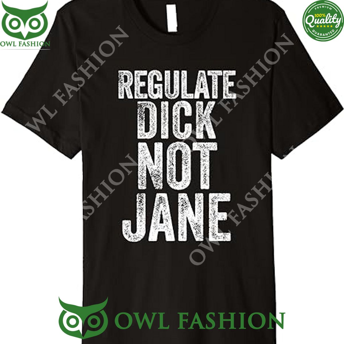 Premium Regulate Dick Not Jane 2d t Shirt