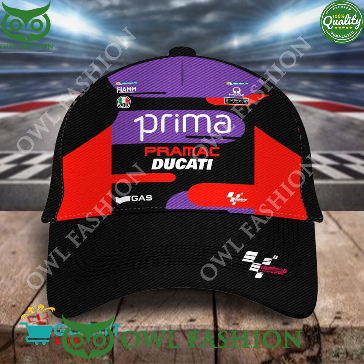 Prima Pramac Racing Ducati 2024 Printed Classic Cap