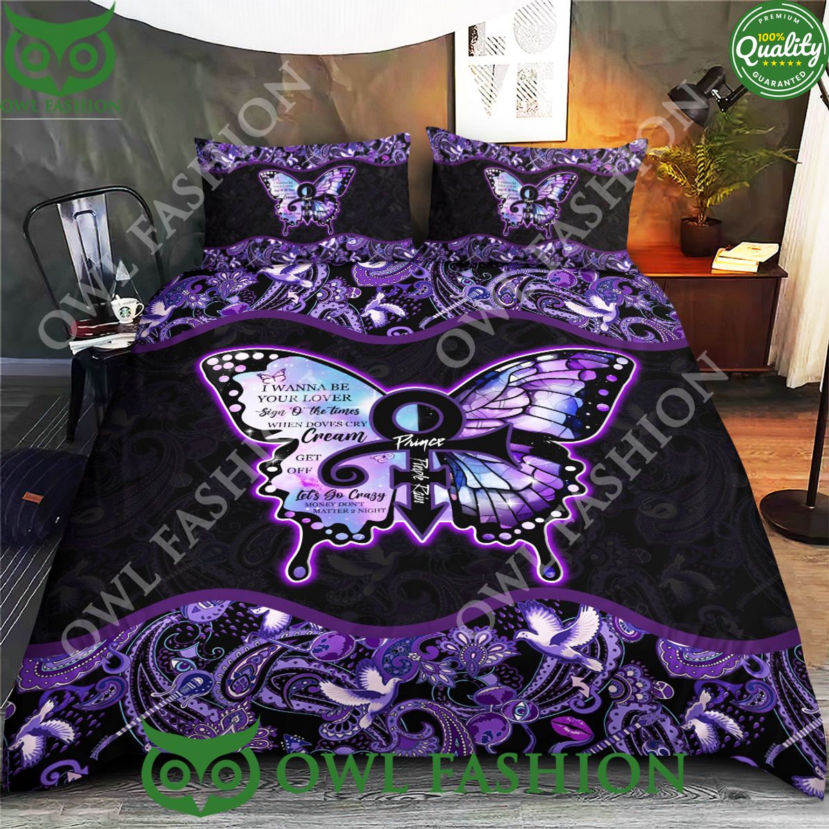 Prince I Wanna Be Your Lover Limited Bedding set