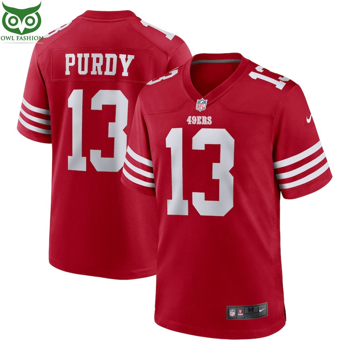 Purdy shirt San Francisco 49ers Nike Game Player Jersey