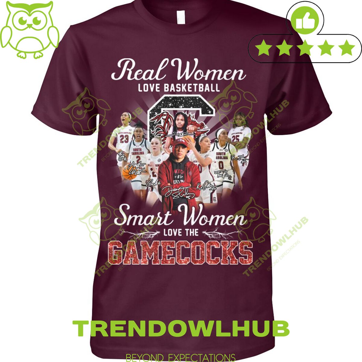 Real Women Love basketball Smart Love the Gamecocks South Carolina NBA t shirt