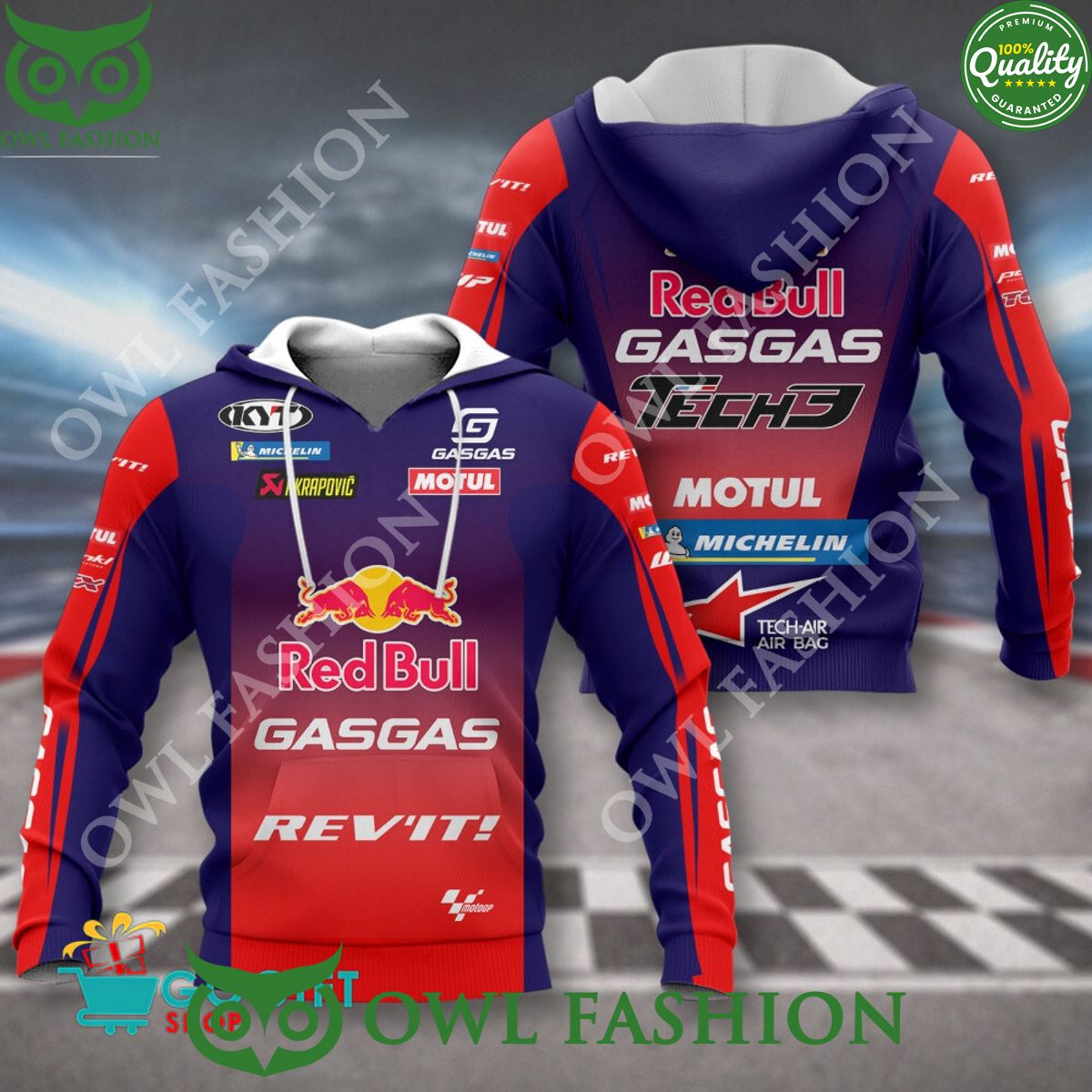 Red Bull GASGAS Tech3 2024 motorsport polo shirt collection